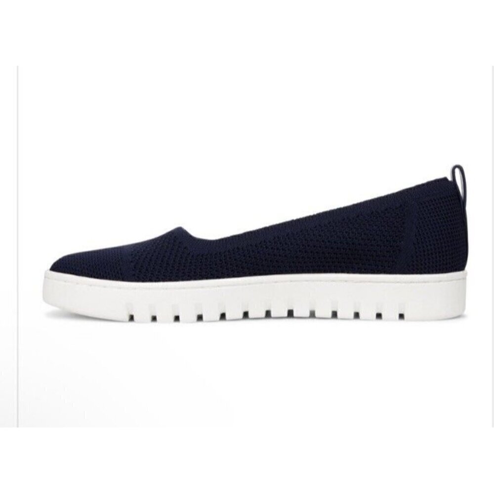 Vionic Uptown Slimmer Knit Womens 5 Navy Blue Arch Support New - Picture 5 of 10